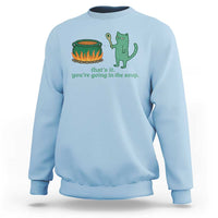 Sarcastic Cat Meme Sweatshirt Weirdcore Dark Humor - Wonder Print Shop