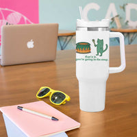 Sarcastic Cat Meme Tumbler With Handle Weirdcore Dark Humor - Wonder Print Shop