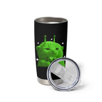Funny Alien Cat Meme Tumbler Cup Funny Kitten 90s Retro Vintage Graphic Weird Cats Y2k - Wonder Print Shop