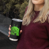 Funny Alien Cat Meme Tumbler Cup Funny Kitten 90s Retro Vintage Graphic Weird Cats Y2k - Wonder Print Shop