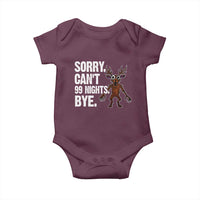 Sorry Cant 99 Nights Bye In The Forest Baby Onesie Funny Gamer Gift - Wonder Print Shop