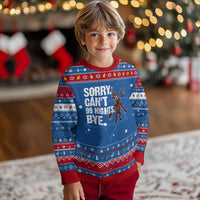 Sorry Cant 99 Nights Bye In The Forest Hanukkah Ugly Sweater Funny Gamer Gift - Wonder Print Shop