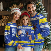 Sorry Cant 99 Nights Bye In The Forest Hanukkah Ugly Sweater Funny Gamer Gift - Wonder Print Shop