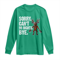 Sorry Cant 99 Nights Bye In The Forest Long Sleeve Shirt Funny Gamer Gift - Wonder Print Shop