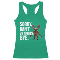 Sorry Cant 99 Nights Bye In The Forest Racerback Tank Top Funny Gamer Gift - Wonder Print Shop