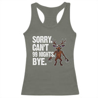 Sorry Cant 99 Nights Bye In The Forest Racerback Tank Top Funny Gamer Gift - Wonder Print Shop