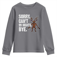 Sorry Cant 99 Nights Bye In The Forest Youth Sweatshirt Funny Gamer Gift - Wonder Print Shop