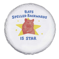 Rats Spelled Backwards Is Star Spare Tire Cover Sarcastic Rat Meme - Wonder Print Shop