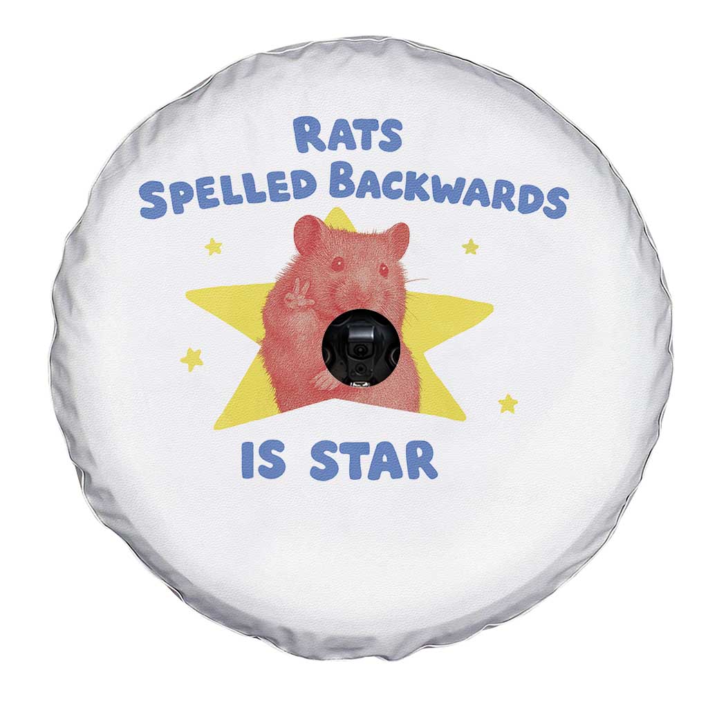 Rats Spelled Backwards Is Star Spare Tire Cover Sarcastic Rat Meme - Wonder Print Shop
