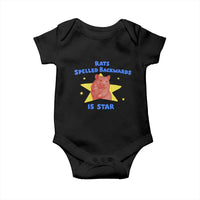 Rats Spelled Backwards Is Star Baby Onesie Sarcastic Rat Meme - Wonder Print Shop