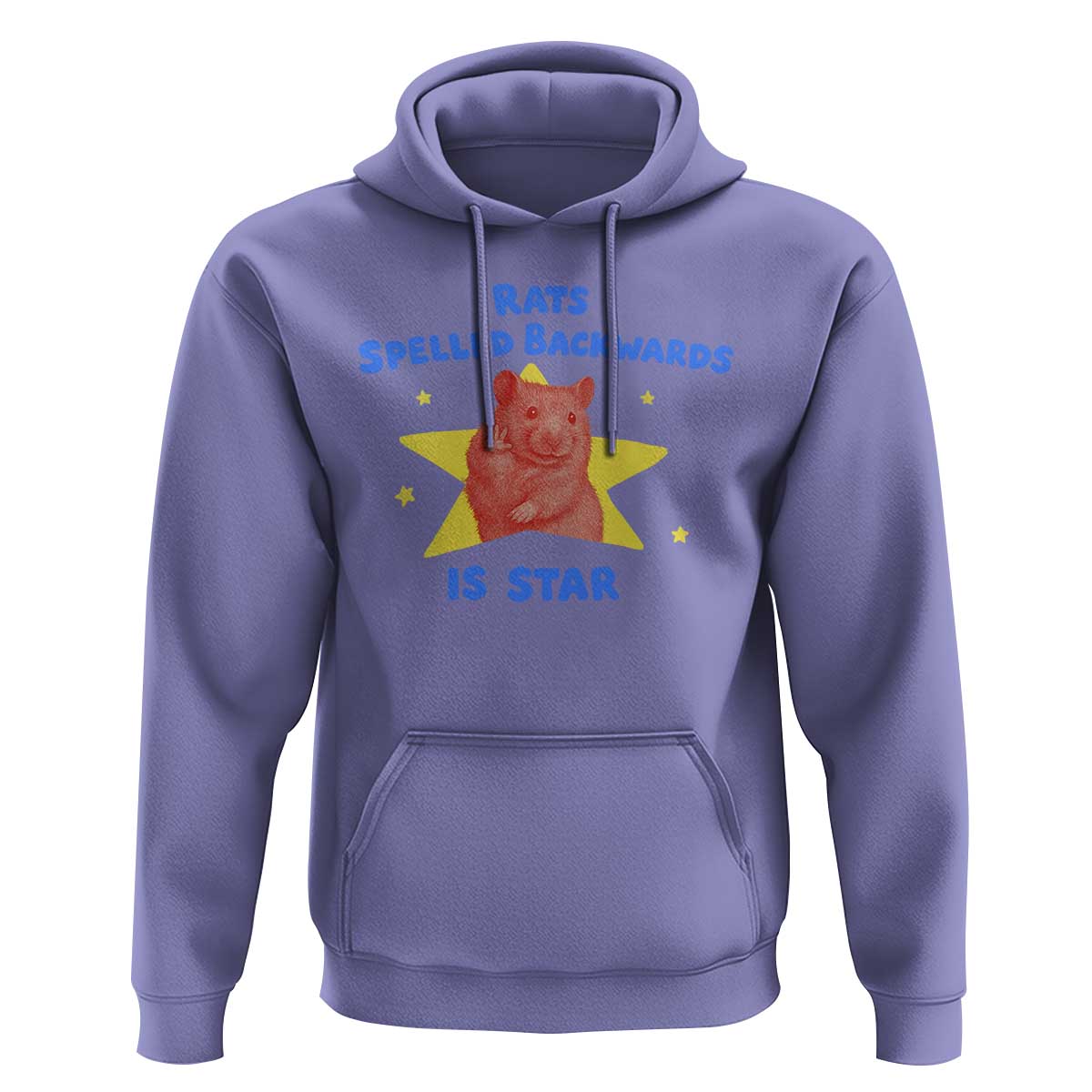 Rats Spelled Backwards Is Star Hoodie Sarcastic Rat Meme - Wonder Print Shop