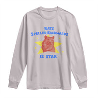 Rats Spelled Backwards Is Star Long Sleeve Shirt Sarcastic Rat Meme - Wonder Print Shop