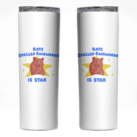 Rats Spelled Backwards Is Star Skinny Tumbler Sarcastic Rat Meme - Wonder Print Shop
