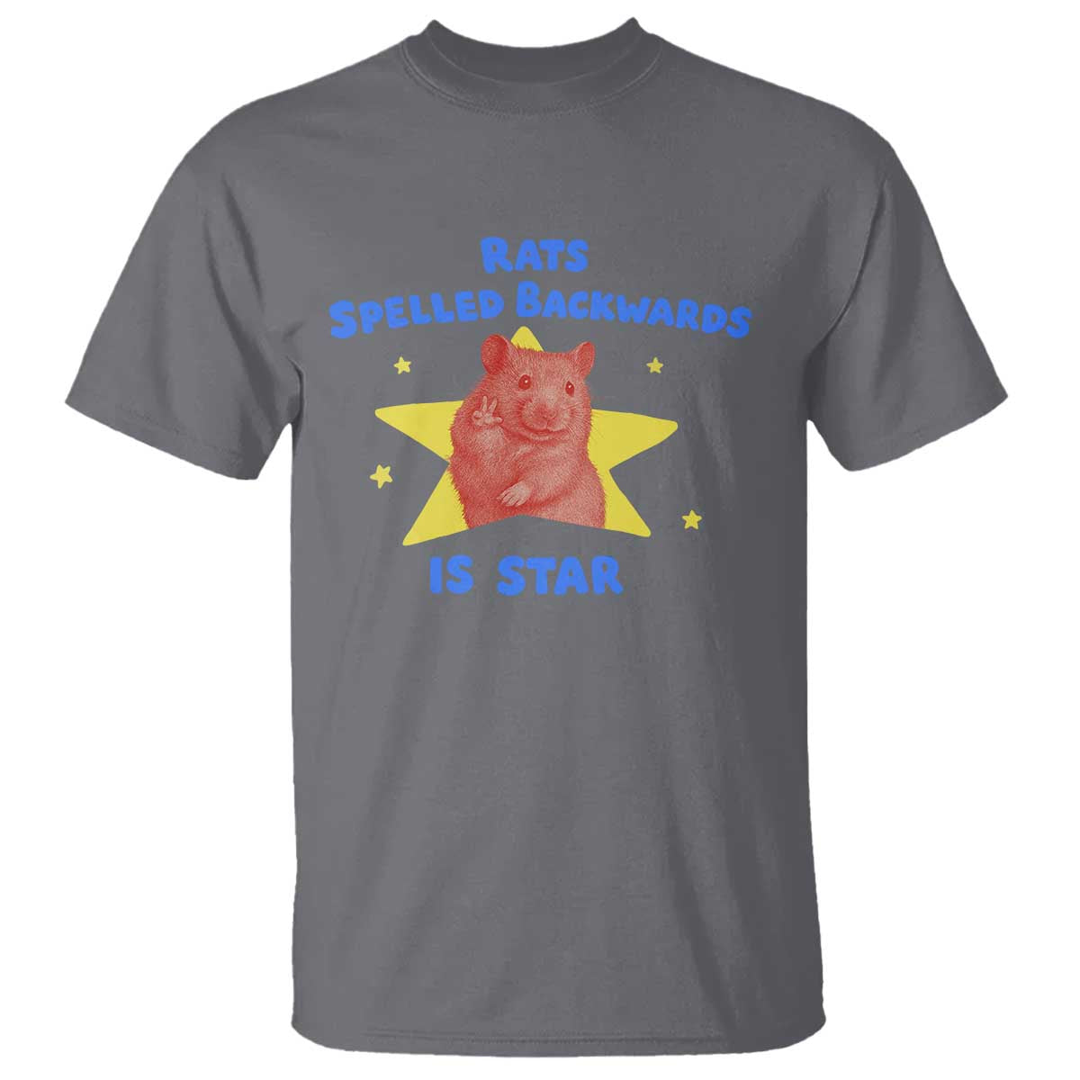 Rats Spelled Backwards Is Star T Shirt Sarcastic Rat Meme - Wonder Print Shop