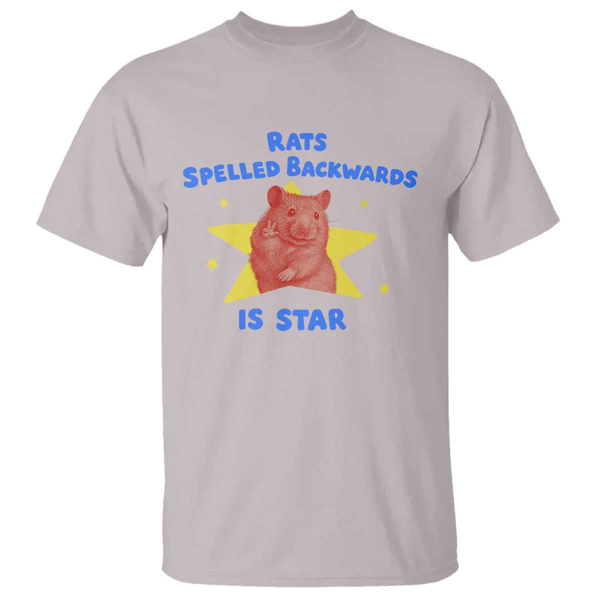 Rats Spelled Backwards Is Star T Shirt Sarcastic Rat Meme - Wonder Print Shop