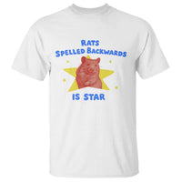 Rats Spelled Backwards Is Star T Shirt Sarcastic Rat Meme - Wonder Print Shop