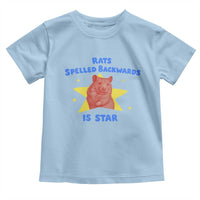 Rats Spelled Backwards Is Star Toddler T Shirt Sarcastic Rat Meme - Wonder Print Shop
