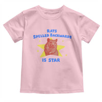 Rats Spelled Backwards Is Star Toddler T Shirt Sarcastic Rat Meme - Wonder Print Shop