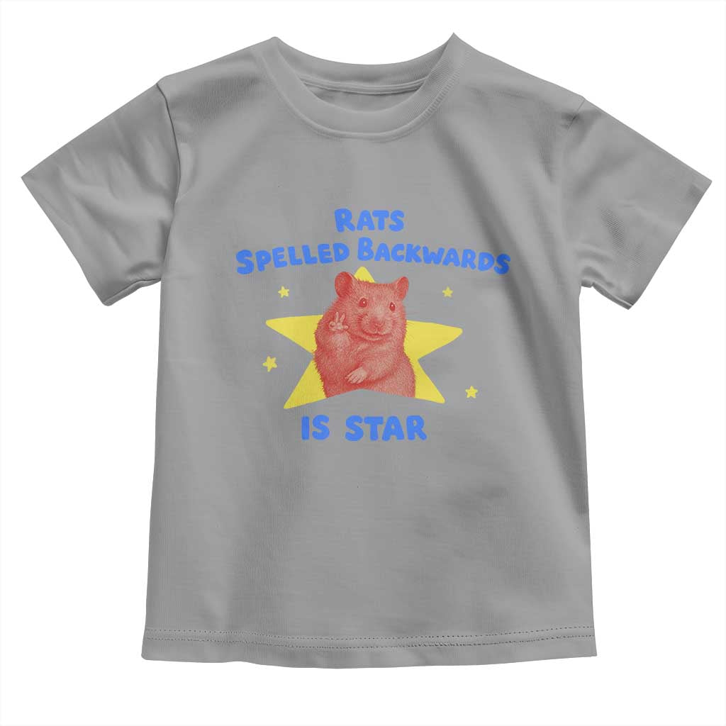 Rats Spelled Backwards Is Star Toddler T Shirt Sarcastic Rat Meme - Wonder Print Shop