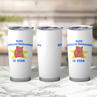 Rats Spelled Backwards Is Star Tumbler Cup Sarcastic Rat Meme - Wonder Print Shop