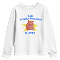 Rats Spelled Backwards Is Star Youth Sweatshirt Sarcastic Rat Meme - Wonder Print Shop