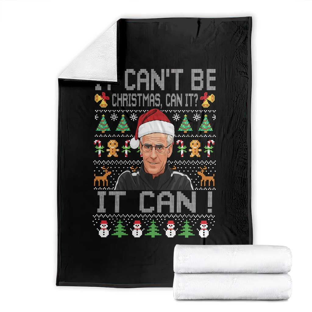 McCarthy It Can’t Be Ugly Christmas Throw Blanket Retro Football Fan - Wonder Print Shop
