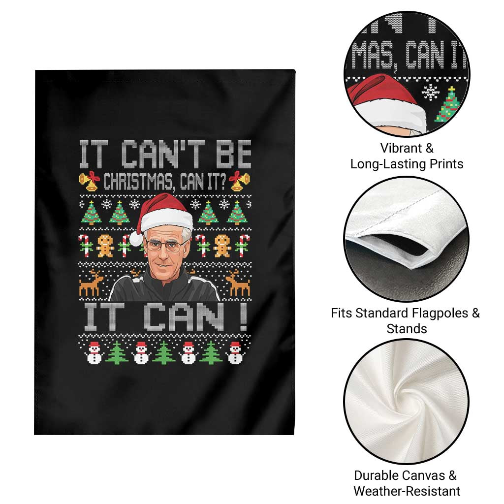 McCarthy It Can’t Be Ugly Christmas Garden Flag Retro Football Fan - Wonder Print Shop