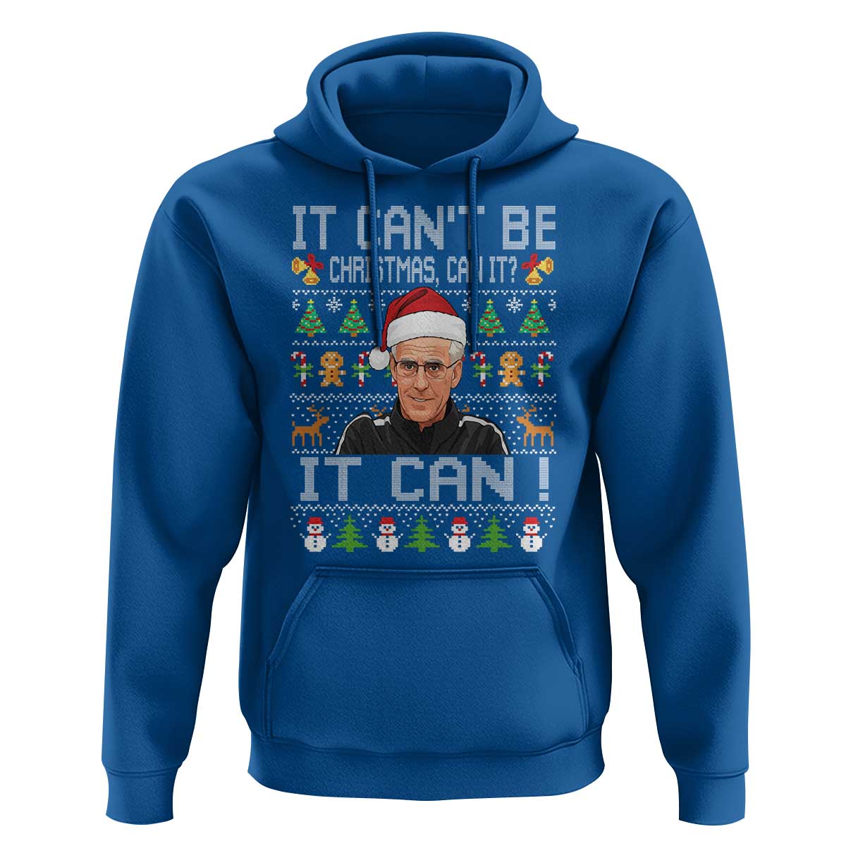 McCarthy It Can’t Be Ugly Christmas Hoodie Retro Football Fan - Wonder Print Shop
