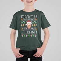McCarthy It Can’t Be Ugly Christmas T Shirt For Kid Retro Football Fan - Wonder Print Shop