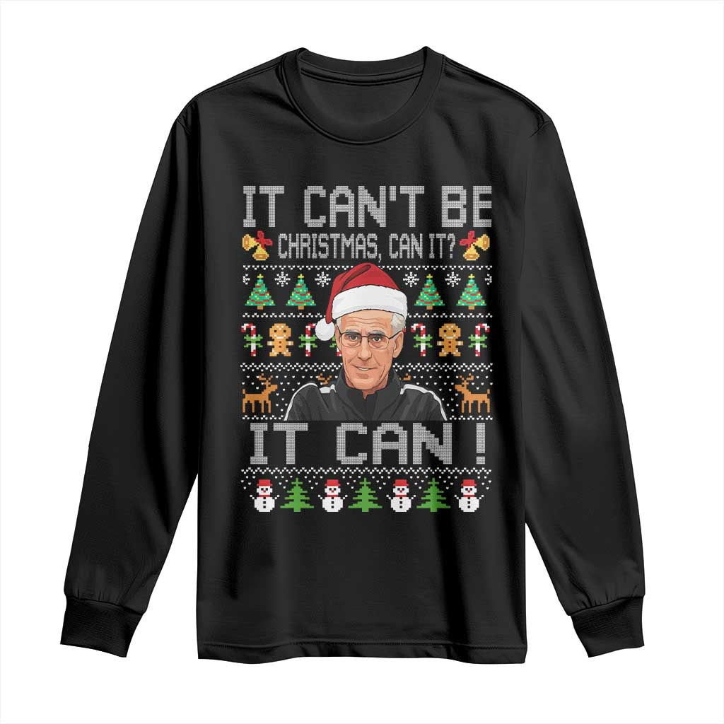 McCarthy It Can’t Be Ugly Christmas Long Sleeve Shirt Retro Football Fan - Wonder Print Shop