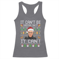 McCarthy It Can’t Be Ugly Christmas Racerback Tank Top Retro Football Fan - Wonder Print Shop