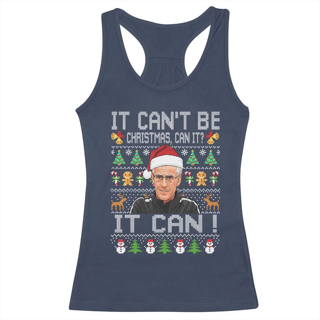 McCarthy It Can’t Be Ugly Christmas Racerback Tank Top Retro Football Fan - Wonder Print Shop