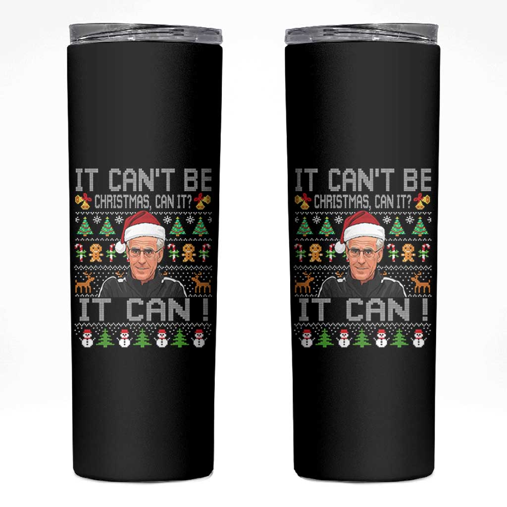 McCarthy It Can’t Be Ugly Christmas Skinny Tumbler Retro Football Fan - Wonder Print Shop