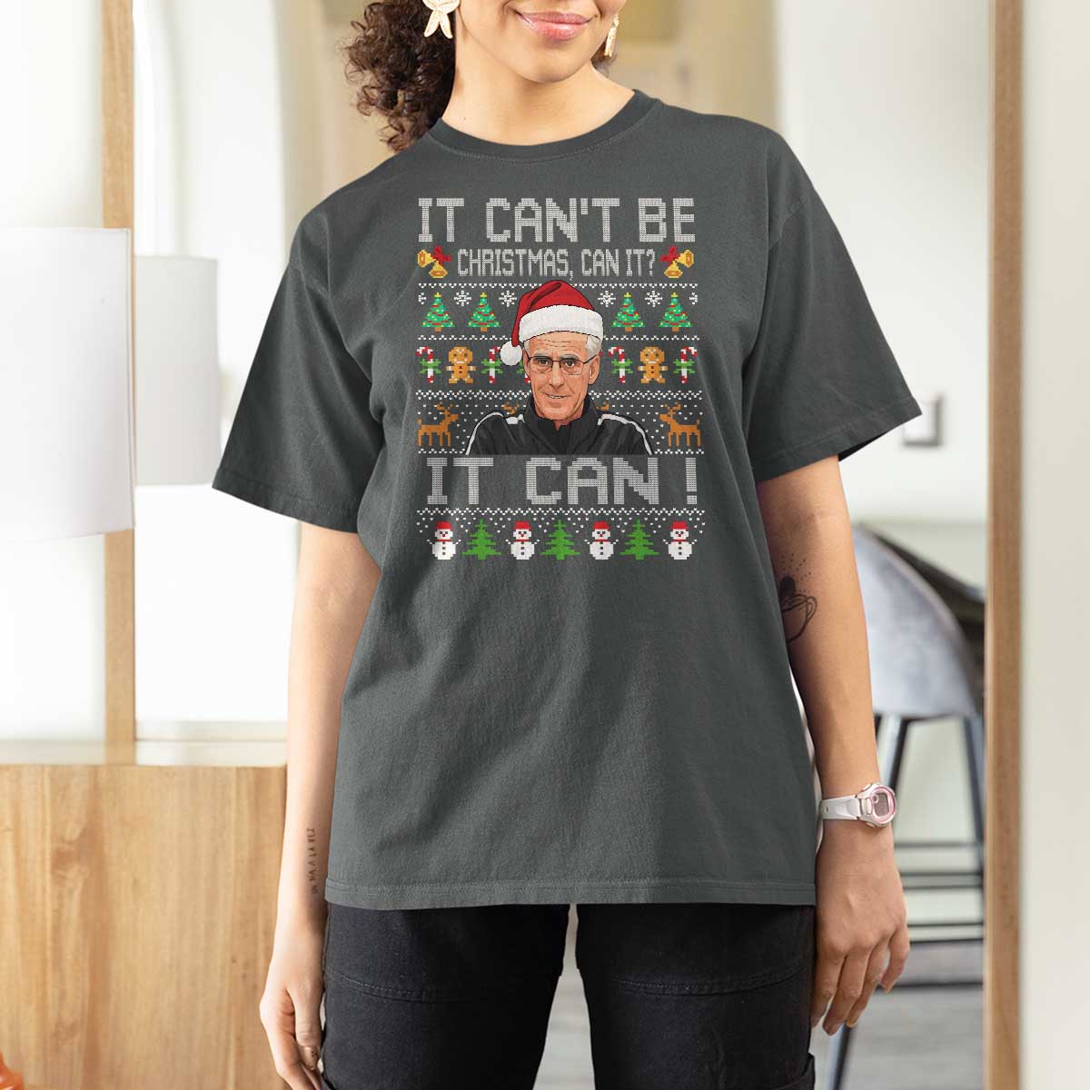 McCarthy It Can’t Be Ugly Christmas T Shirt For Women Retro Football Fan - Wonder Print Shop