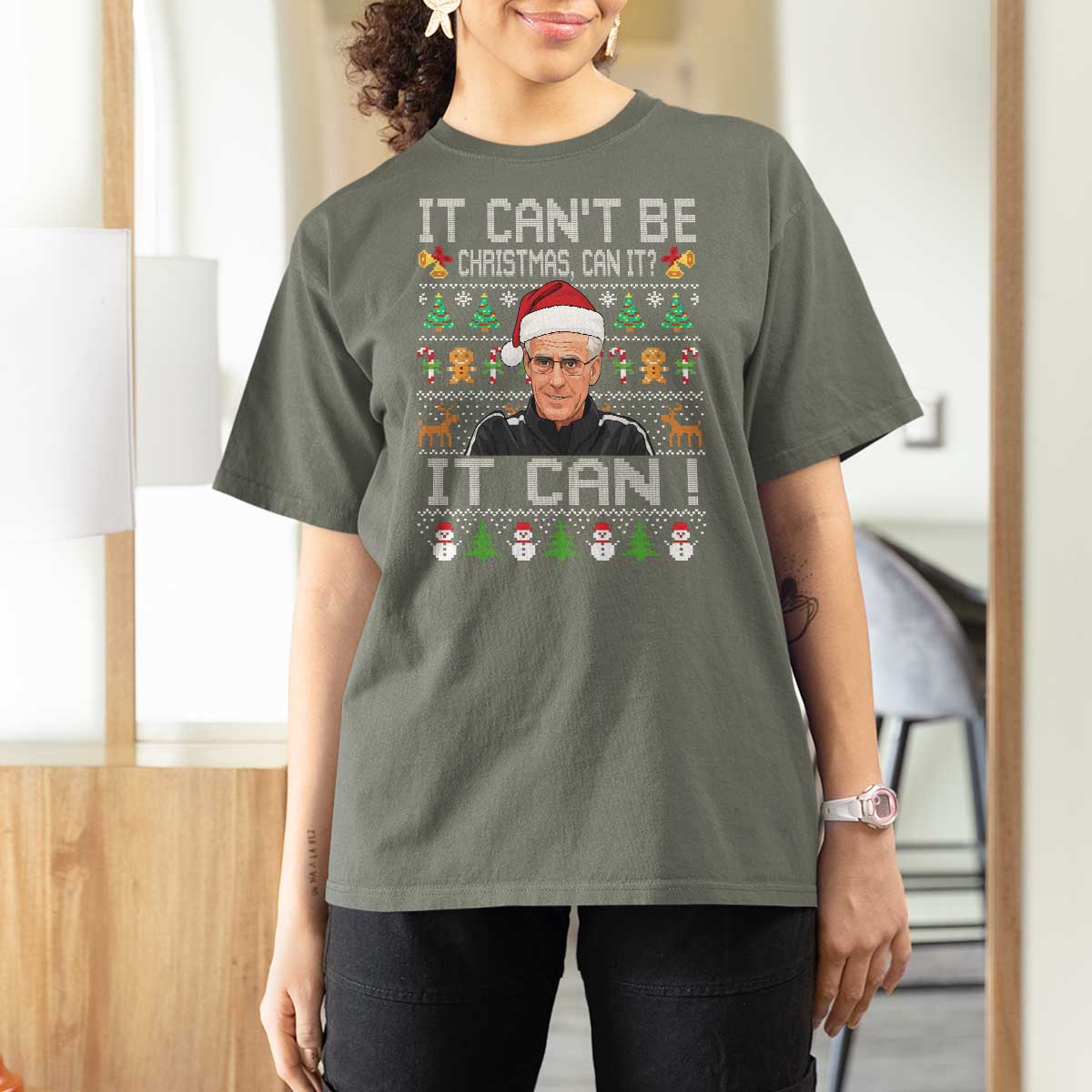 McCarthy It Can’t Be Ugly Christmas T Shirt For Women Retro Football Fan - Wonder Print Shop