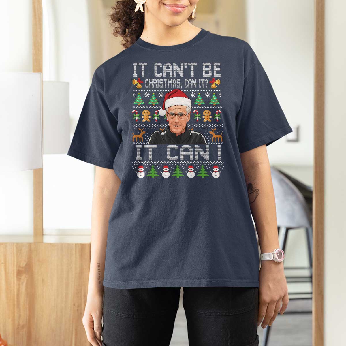 McCarthy It Can’t Be Ugly Christmas T Shirt For Women Retro Football Fan - Wonder Print Shop
