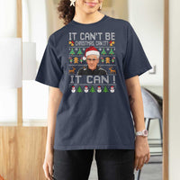 McCarthy It Can’t Be Ugly Christmas T Shirt For Women Retro Football Fan - Wonder Print Shop