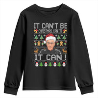 McCarthy It Can’t Be Ugly Christmas Youth Sweatshirt Retro Football Fan - Wonder Print Shop
