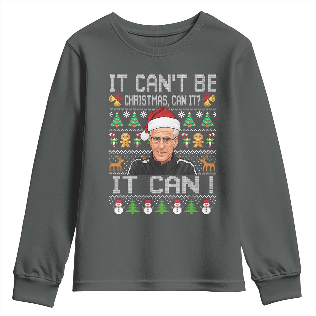 McCarthy It Can’t Be Ugly Christmas Youth Sweatshirt Retro Football Fan - Wonder Print Shop
