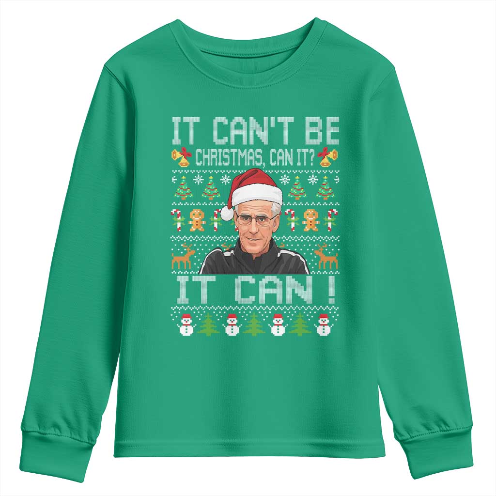 McCarthy It Can’t Be Ugly Christmas Youth Sweatshirt Retro Football Fan - Wonder Print Shop