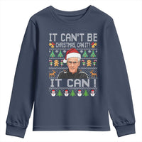 McCarthy It Can’t Be Ugly Christmas Youth Sweatshirt Retro Football Fan - Wonder Print Shop