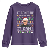 McCarthy It Can’t Be Ugly Christmas Youth Sweatshirt Retro Football Fan - Wonder Print Shop
