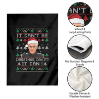 Christmas McCarthy It Can’t Be Garden Flag Retro Football Fan Ugly Xmas - Wonder Print Shop