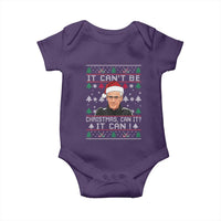 Christmas McCarthy It Can’t Be Baby Onesie Retro Football Fan Ugly Xmas - Wonder Print Shop