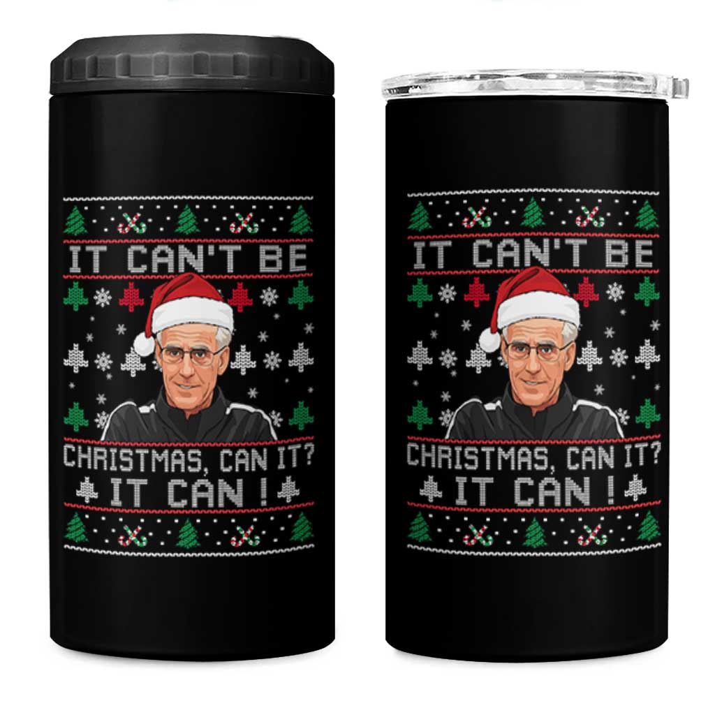 Christmas McCarthy It Can’t Be 4 in 1 Can Cooler Tumbler Retro Football Fan Ugly Xmas - Wonder Print Shop