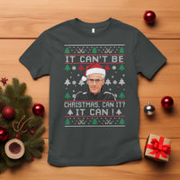 Christmas McCarthy It Can’t Be T Shirt Retro Football Fan Ugly Xmas - Wonder Print Shop