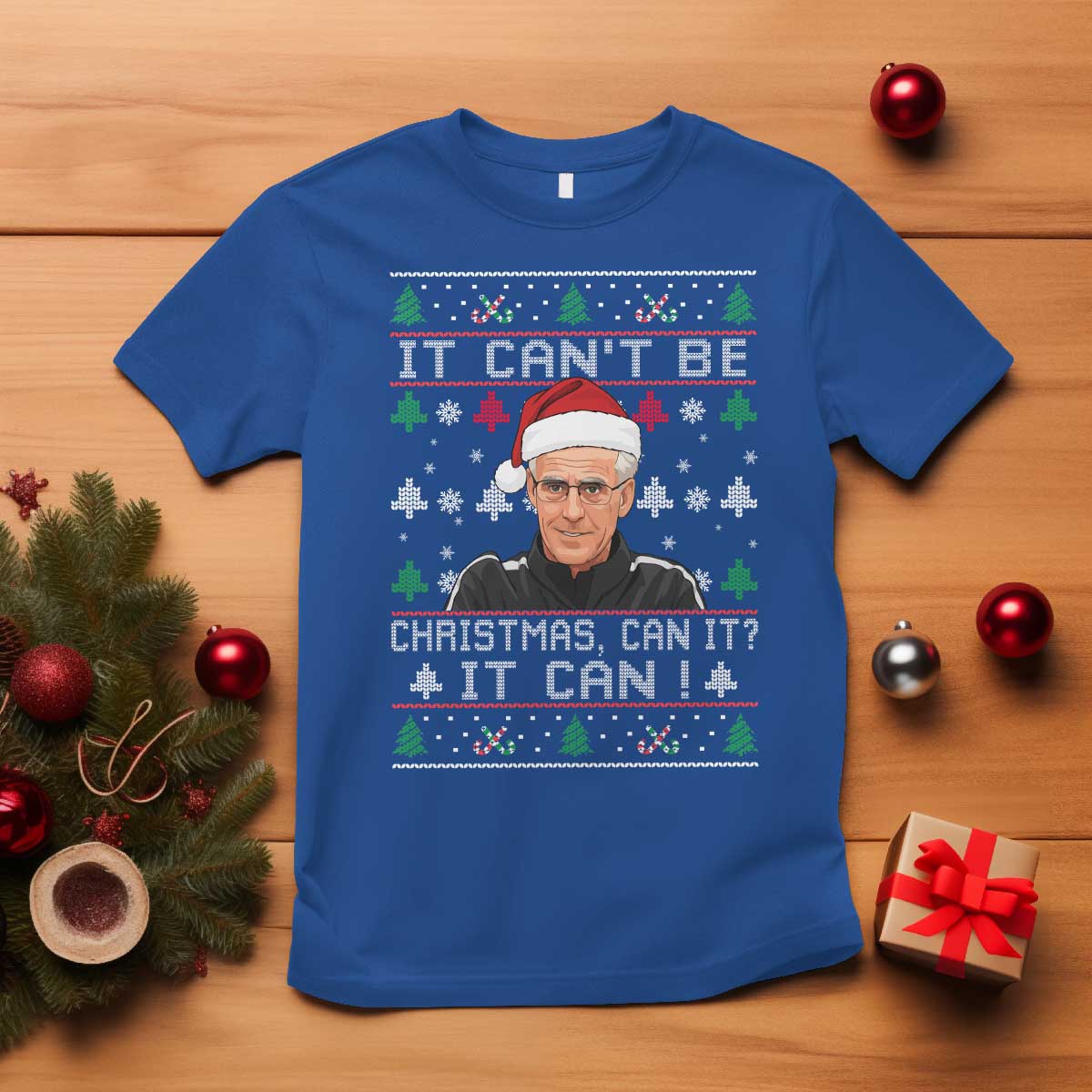 Christmas McCarthy It Can’t Be T Shirt Retro Football Fan Ugly Xmas - Wonder Print Shop