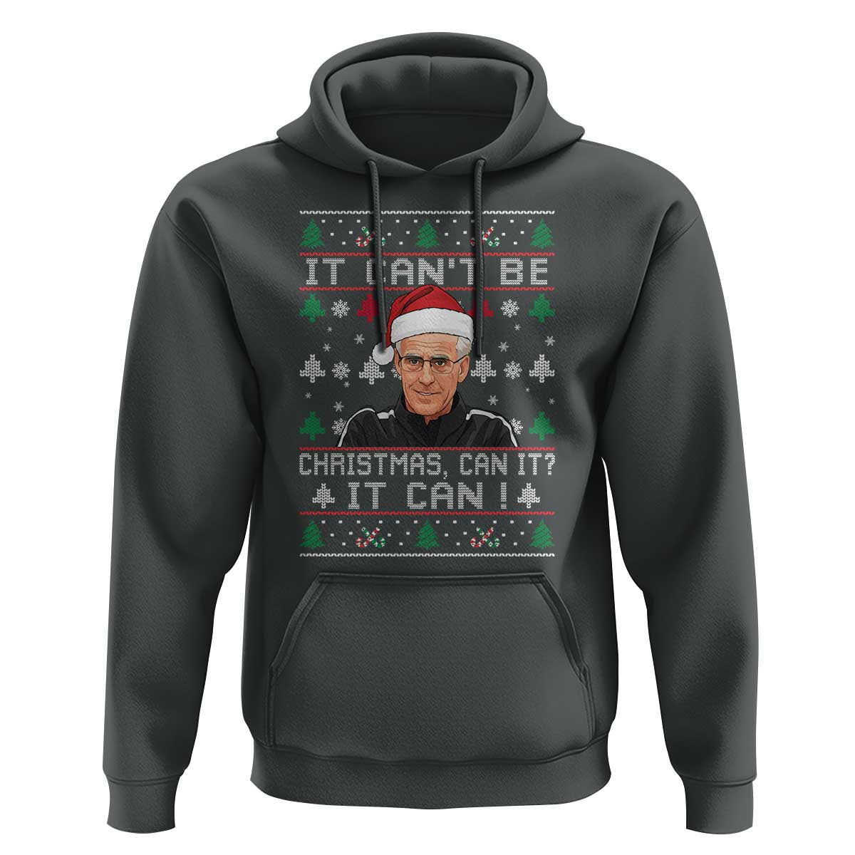 Christmas McCarthy It Can’t Be Hoodie Retro Football Fan Ugly Xmas - Wonder Print Shop