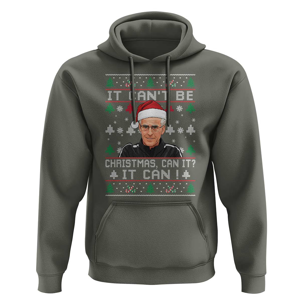 Christmas McCarthy It Can’t Be Hoodie Retro Football Fan Ugly Xmas - Wonder Print Shop