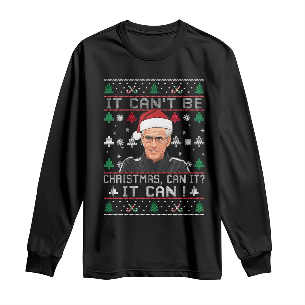 Christmas McCarthy It Can’t Be Long Sleeve Shirt Retro Football Fan Ugly Xmas - Wonder Print Shop